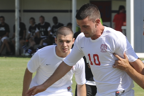 Junior Stephen Cummins had one shot on goal against OWU.